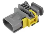 Conectores automotivos 2POS, TAB 2.8X0.8, TAB HSG, ASSY 2-1703839-1