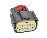 Automotive Connectors MX150 .138" REC 02X06P POL A 033472-1206